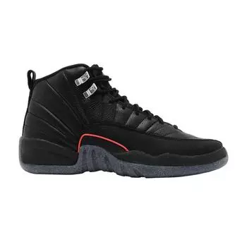 Детские кроссовки Air Jordan 12 Utility GS Grind Black Bright-Crimson White DM5204-006