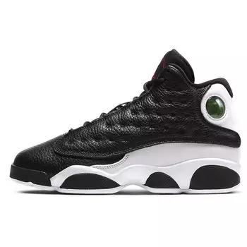 Детские кроссовки Air Jordan 13 Retro GS Reverse He Got Game Black Gym-Red White 884129-061