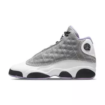 Детские кроссовки Air Jordan 13 Retro GS Houndstooth Серый Белый Черный DN3938-015 36