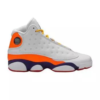 Детские кроссовки Air Jordan 13 Retro GS Playground Белый Черный Судно-Фиолетовый CV0785-158
