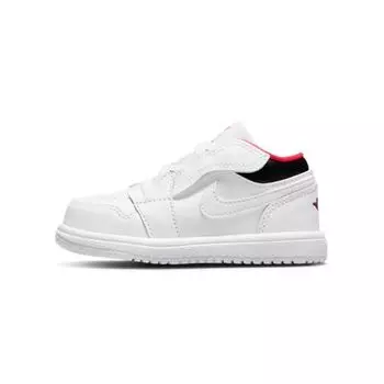 Детские кроссовки Air Jordan 1 Low ALT TD White Infrared 23 Черные CI3436-160 21