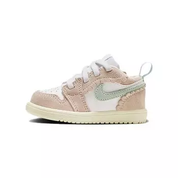Детские кроссовки Air Jordan 1 Low ALT SE TD Scalloped Edge Pink Guava-Ice Jade-Ice DZ6959-800 25