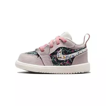Детские кроссовки Air Jordan 1 Low ALT SE TD Floral Фиолетовый платиново-фиолетовый антрацит FJ3450-001 23.5