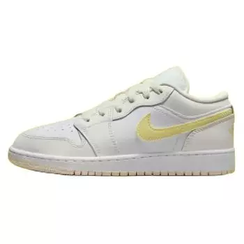 Детские кроссовки Air Jordan 1 Low GS Sail Light Laser Orange Cream White Laser-Fuchsia FV8486-181 40