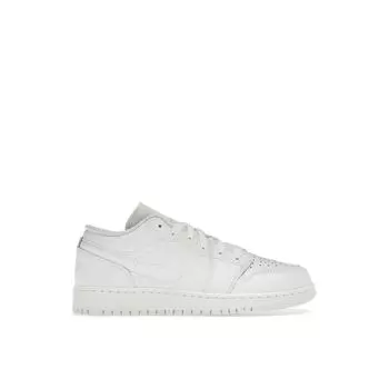 Детские кроссовки Air Jordan 1 Low GS Triple White 2023 553560-136
