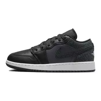 Детские кроссовки Air Jordan 1 Low SE GS Black Elephant Off-Noir White FB9908-001 35.5