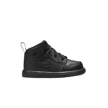 Детские кроссовки Air Jordan 1 Mid ALT TD Triple Black DR9744-093 25