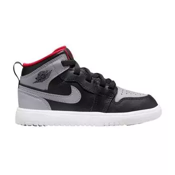 Детские кроссовки Air Jordan 1 Mid ALT PS Bred Shadow Black Fire-Red White DR9745-006 28