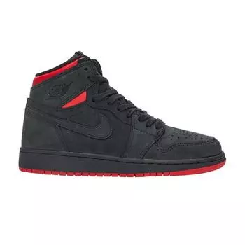 Детские кроссовки Air Jordan 1 Retro High OG BG Quai 54 Черный Италия-Синий-Университет-Красный AH1041-054