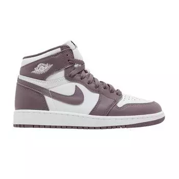 Детские кроссовки Air Jordan 1 Retro High OG GS Mauve фиолетово-белые Sky-J-Mauve FD1437-105 37.5