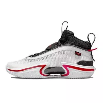 Детские кроссовки Air Jordan 36 GS Psychic Energy Белый Университет-Красный Черный DA9054-100 36.5