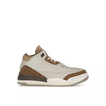 Детские кроссовки Air Jordan 3 Retro PS Palomino кремовый светло-коричневый металлик-золотой DM0966-102 29.5