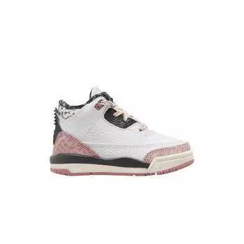 Детские кроссовки Air Jordan 3 Retro TD Vintage Floral Белый антрацит Red-Stardust FQ9175-100 21
