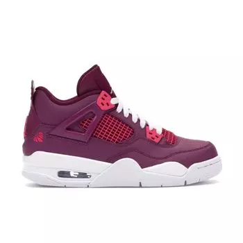Детские кроссовки Air Jordan 4 Retro GS For The Love Of The Game Purple True-Berry Rush-Pink 487724-661