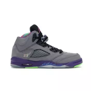 Детские кроссовки Air Jordan 5 GS Bel-Air Grey Cool-Grey Club-Pink-Court-Purple-Game-Royal 621959-090