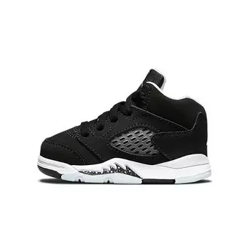 Детские кроссовки Air Jordan 5 Retro TD Oreo 2021 Black White Cool-Grey 440890-011 19.5