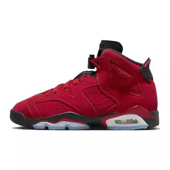 Детские кроссовки Air Jordan 6 Retro GS Toro Bravo Red Varsity-Red Black 384665-600 36