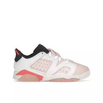 Детские кроссовки Air Jordan 6 Retro Low PS Атмосфера Белый Инфракрасный-23 Черный DV3528-102 33.5
