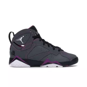 Детские кроссовки Air Jordan 7 Retro 30th GS Серый Темно-Серый Черный 705417-016