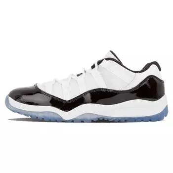 Детские кроссовки Air Jordan Jordan 11 Retro Low BP Concord White Black-Dark-Concord 505835-153