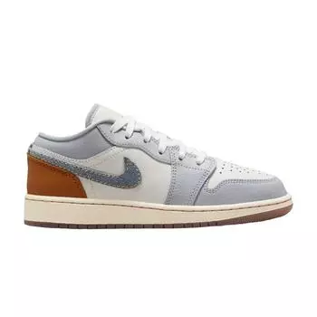 Детские кроссовки Air Jordan Jordan 1 Low SE GS Sashiko Cream Phantom Coconut-Milk FZ5046-041 36