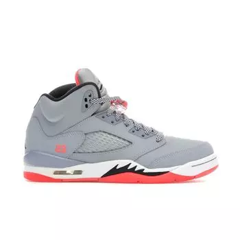 Детские кроссовки Air Jordan Jordan 5 Retro GG Hot Lava Серый Волк-Серый Черно-Горячий-Лава-Белый 440892-018