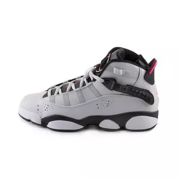 Детские кроссовки Air Jordan Jordan 6 Rings GS Pink Flash White Pure-Platinum-Pink-Flash-Black 323399-009