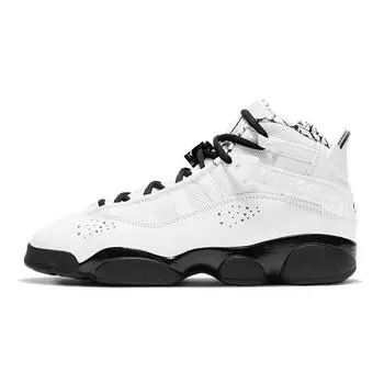 Детские кроссовки Air Jordan Jordan 6 Rings GS Motorsport Белый Черный Металлик-Золотой DJ6163-107 38
