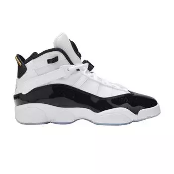 Детские кроссовки Air Jordan Jordan 6 Rings GS Defining Moments White Black Ice CW6994-100