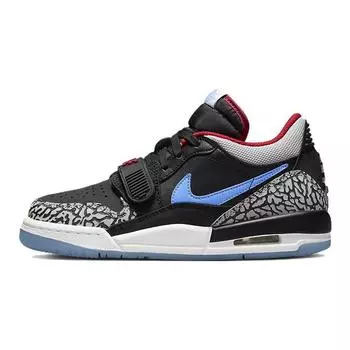 Детские кроссовки Air Jordan Jordan Legacy 312 Low GS Chicago Flag Black Valour-Blue University-Red CD9054-004 38