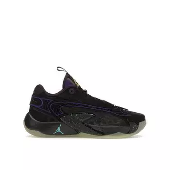 Детские кроссовки Air Jordan Jordan Luka 2 GS Space Hunter Black Grand-Purple Aurora-Green DZ3498-001 37.5
