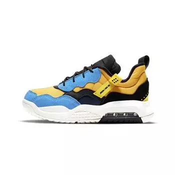 Детские кроссовки Air Jordan Jordan MA2 PS University Gold Yellow Gym-Red Black CW6595-700 28