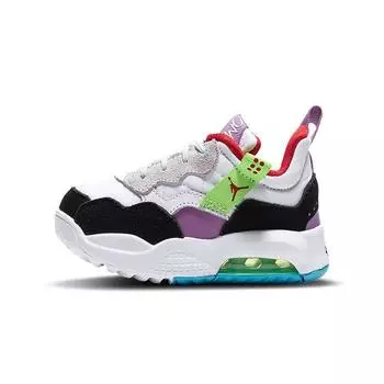 Детские кроссовки Air Jordan Jordan MA2 TD Greatest Gift, белые, черные, фиолетовые, Nebula CW6596-100 21