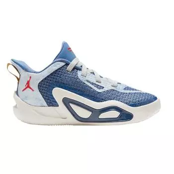 Детские кроссовки Air Jordan Jordan Tatum 1 PS Denim Blue Stone-Blue University-Red DX5357-400 28