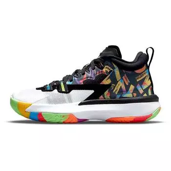 Детские кроссовки Air Jordan Jordan Zion 1 GS Noah разноцветные черные ярко-малиновые DA3131-001 38.5