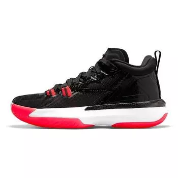 Детские кроссовки Air Jordan Jordan Zion 1 GS Bloodline черно-белые ярко-малиновые DA3131-006 36