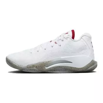 Детские кроссовки Air Jordan Jordan Zion 3 GS Fresh Paint белый цементно-серый чистая платина DV3869-106 36.5