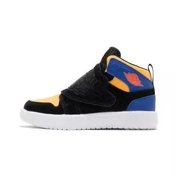 Детские кроссовки Air Jordan Sky Jordan 1 PS Royal Blue Orange Black Total-Orange Racer-Blue BQ7197-040