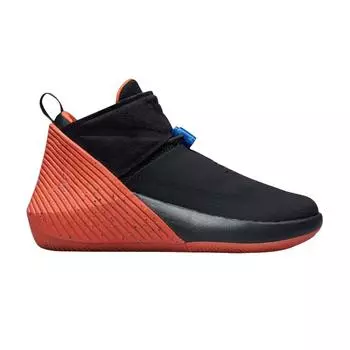 Детские кроссовки Air JordanWhy Not Zer0.1 GS Triple Double Black Signal-Blue-Team-Orange AO1042-015