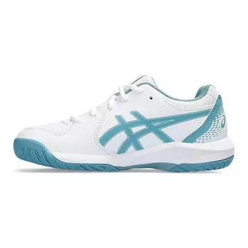 Детские кроссовки ASICS Gel Dedicate 8 GS White Gris Blue 1044A077-100 40