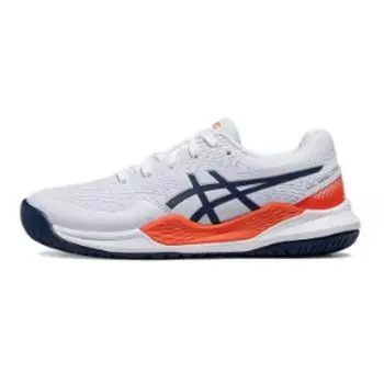 Детские кроссовки ASICS Gel Разрешение 9 GS White Blue Expanse 1044A067-103 37