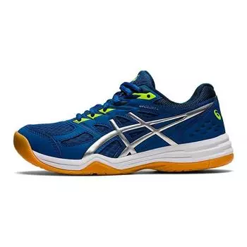Детские кроссовки ASICS Upcourt 4 GS Lake Drive Pure Silver Синие 1074A027-405 35