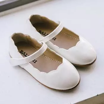 Детские кроссовки Baby Jam для девочек Wave 2 без каблуков цвета слоновой кости-Y078 130