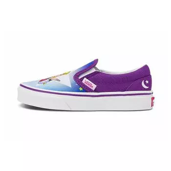 Детские кроссовки без шнуровки Vans Sailor Moon x Classic Pretty Guardian Kids Синий Фиолетовый VN0A7Q5G5RH 34