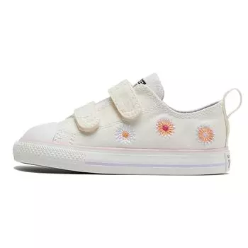 Детские кроссовки Converse Chuck Taylor All Star Easy-On Low PS Festival Florals Cream Egret Vintage-White A06087C 22