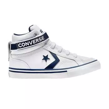 Детские кроссовки Converse Pro Blaze Strap Easy-On High PS Varsity Club Бело-темно-синие A03839C 28