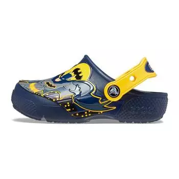 Детские кроссовки Crocs DC Comics x Classic Kids Fun Lab - Batman Patch Blue Navy 207470-410 33-34