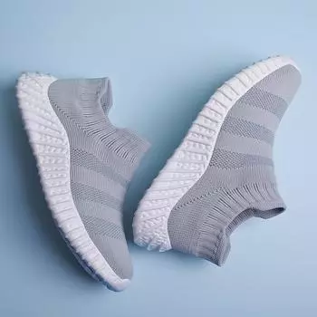 Детские кроссовки для бега, детская обувь для мальчиков, дышащая противоскользящая сетчатая прогулочная обувь в стиле пэчворк, теннисная обувь для малышей на мягкой подошве для девочек 26 серый