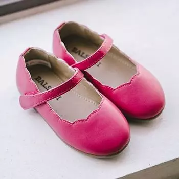 Детские кроссовки для девочек Wave 2 без каблуков ярко-розового цвета-Y078 130