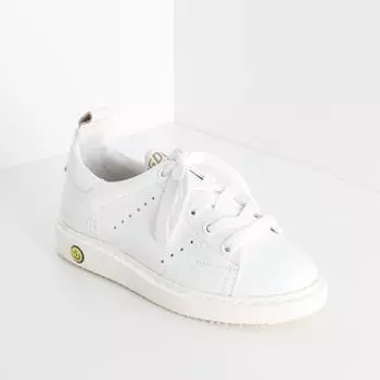 Детские кроссовки Golden Goose Starter Back Black Star All White G31KS339A1